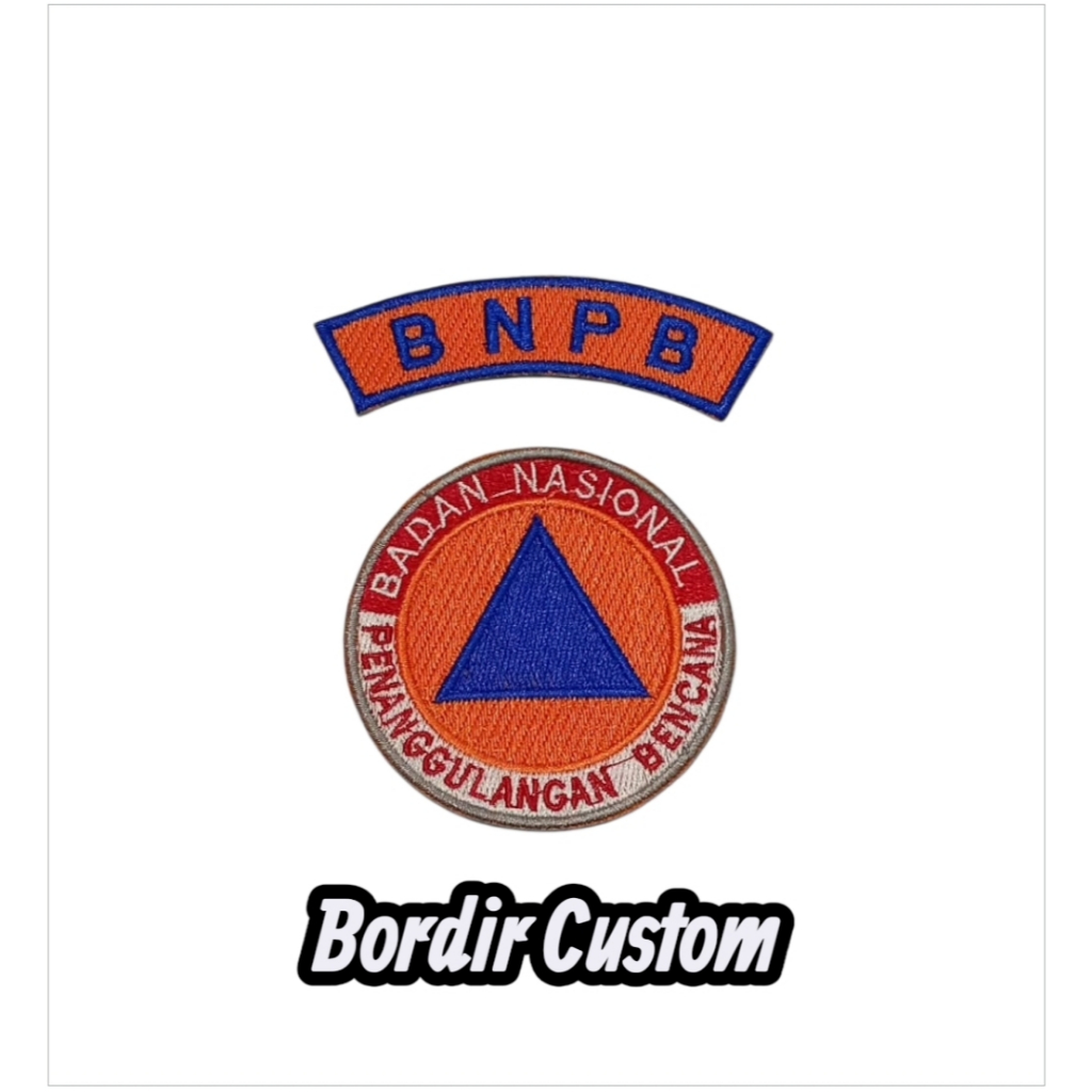 Logo BNPB/Bordir Komputer/Bordir Premium