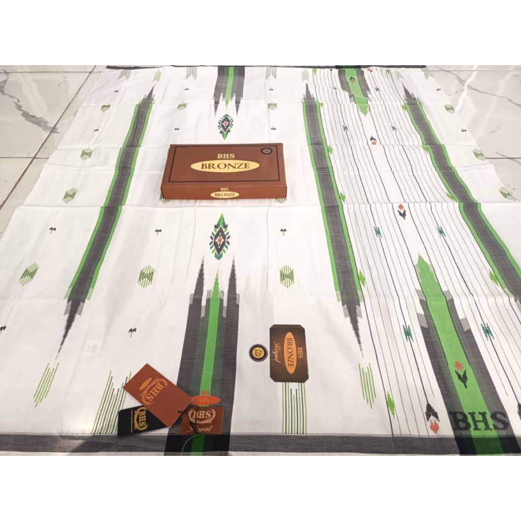 *Sarung BHS SGF**Grade Bronze**bahan mesres halus**Jahit tengah**Original*