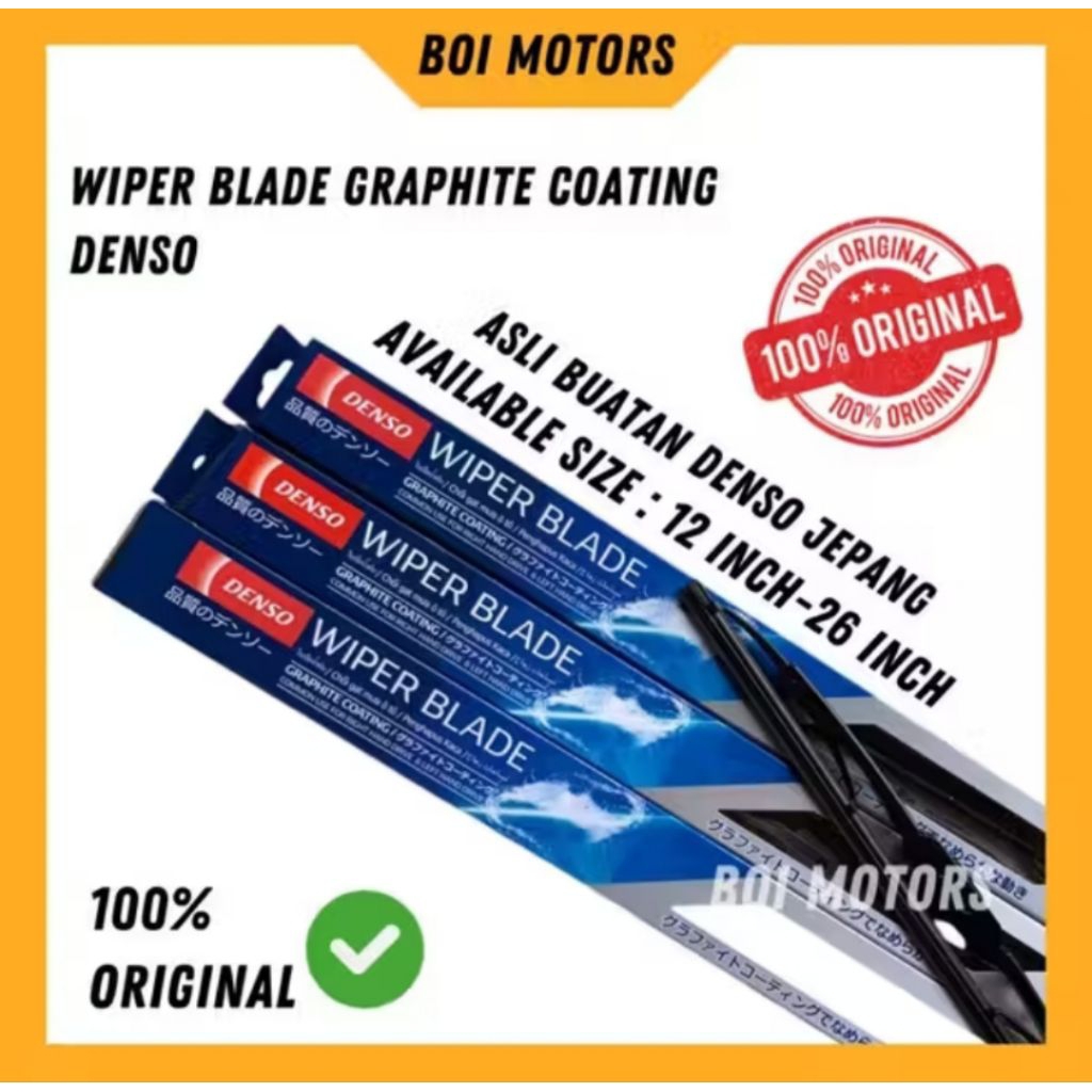 Wiper Kipas Kaca Mobil Blade DENSO