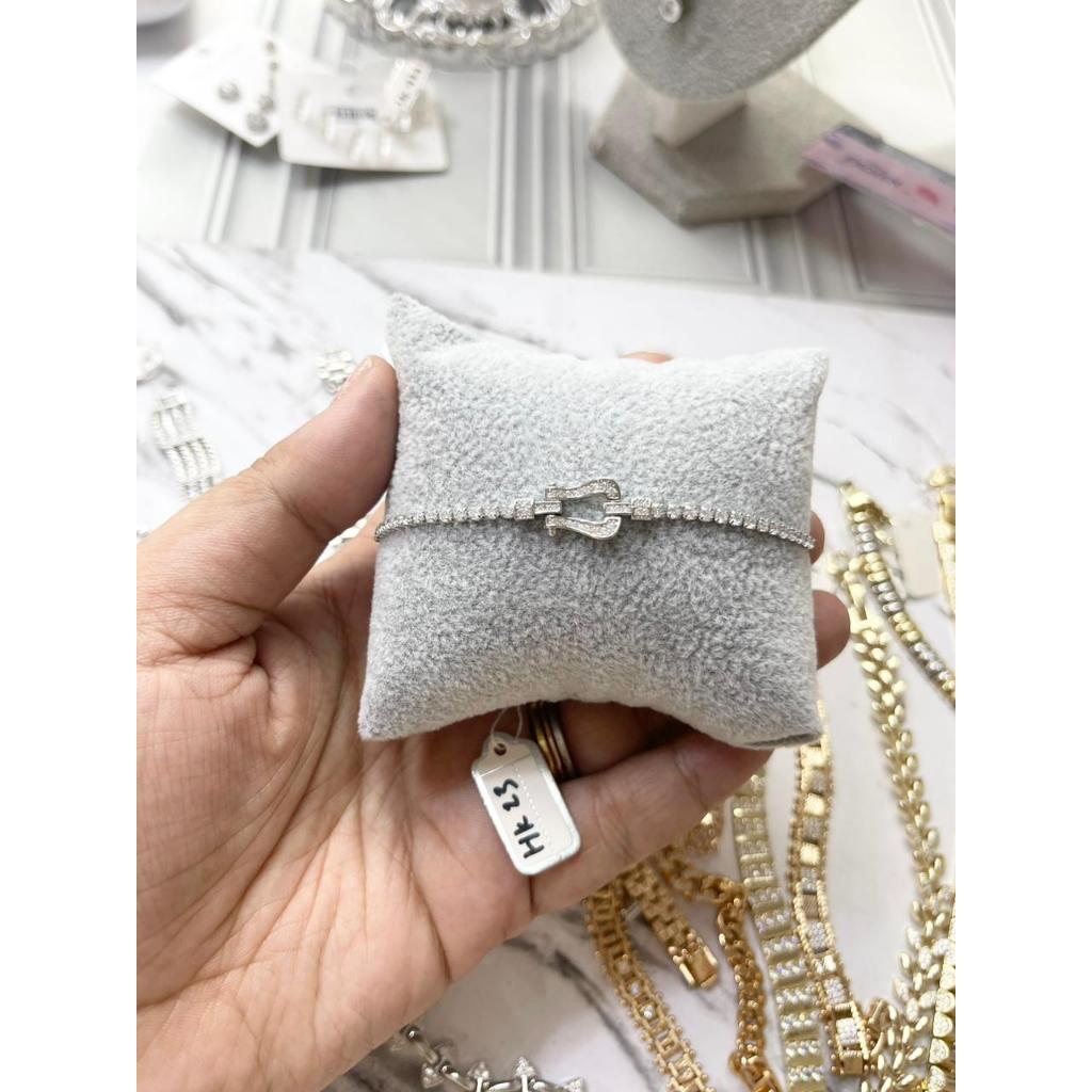 HK 23 Gelang Kalung Anting Cincin HK Premium Plated Gold 18k - Gelang Lapis Emas 18k Bracelet HK No 