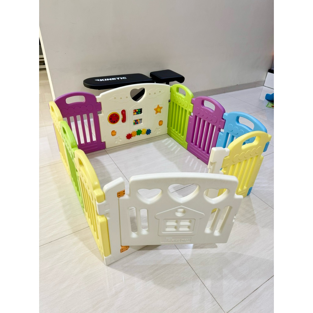 Preloved parklon fence classic pagar anak