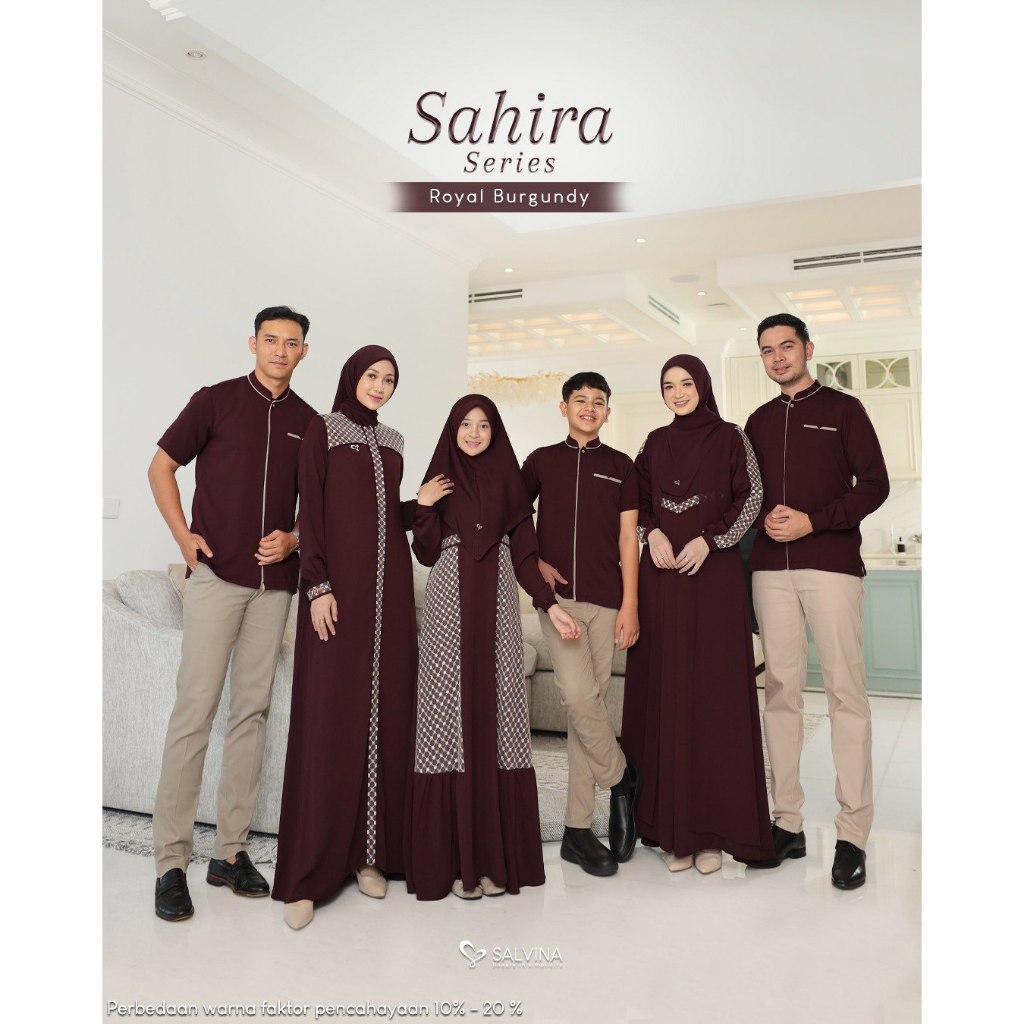 SARIMBIT SAHIRA (ROYAL BURGUNDY) BY SALVINA HIJAB |SARIMBIT SALVINA |SARIMBIT 2026