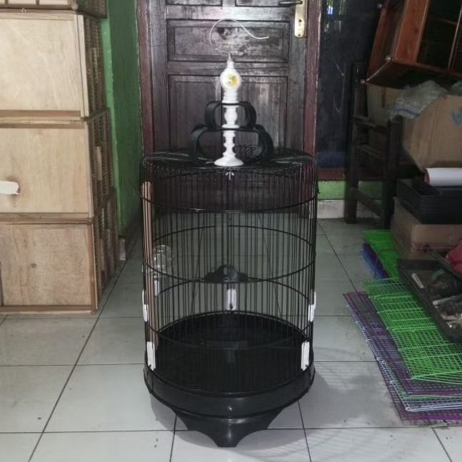 KANDANG BURUNG BESI JALAK UKURAN JUMBO - SANGKAR BURUNG