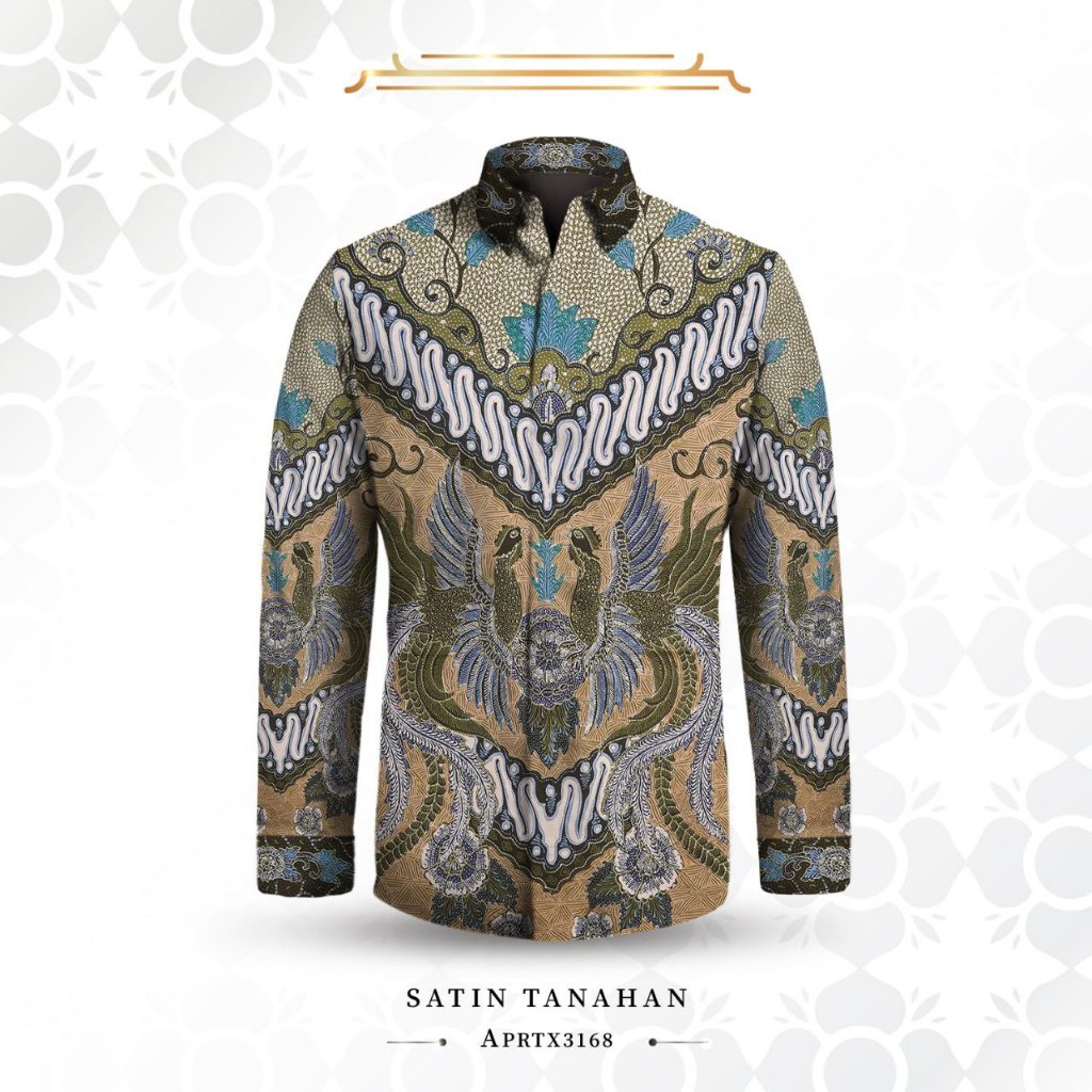 kain kemeja batik katun satin tulis premium grade A