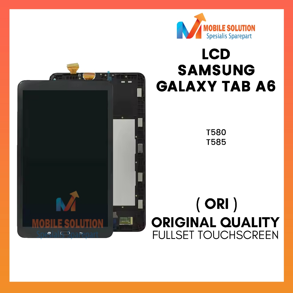 Grosir LCD Samsung Galaxy Tab A6 Fullset Touchscreen Garansi 1 Bulan + Packing / Bubbel