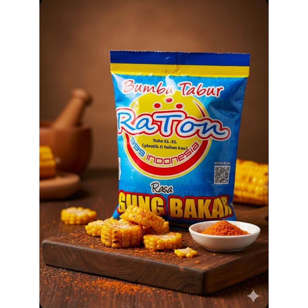 Bumbu Tabur Raton / Bumbu Tabur Jagung Bakar / Raton Rasa Jagung Bakar