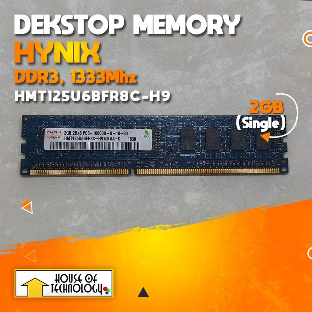 Memory Longdimm Hynix 2GB DDR3 1333Mhz