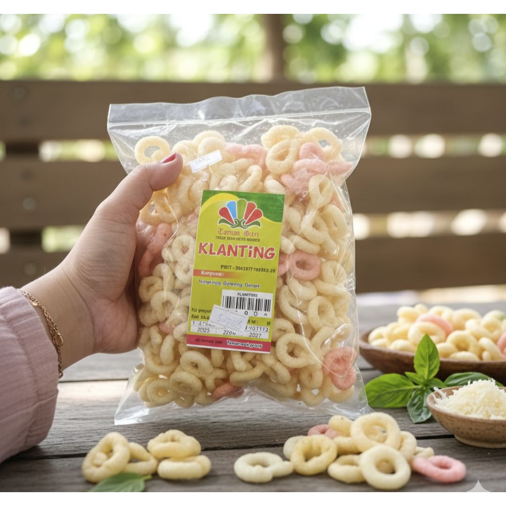 Klanting, Lanting Makanan Khas Daerah