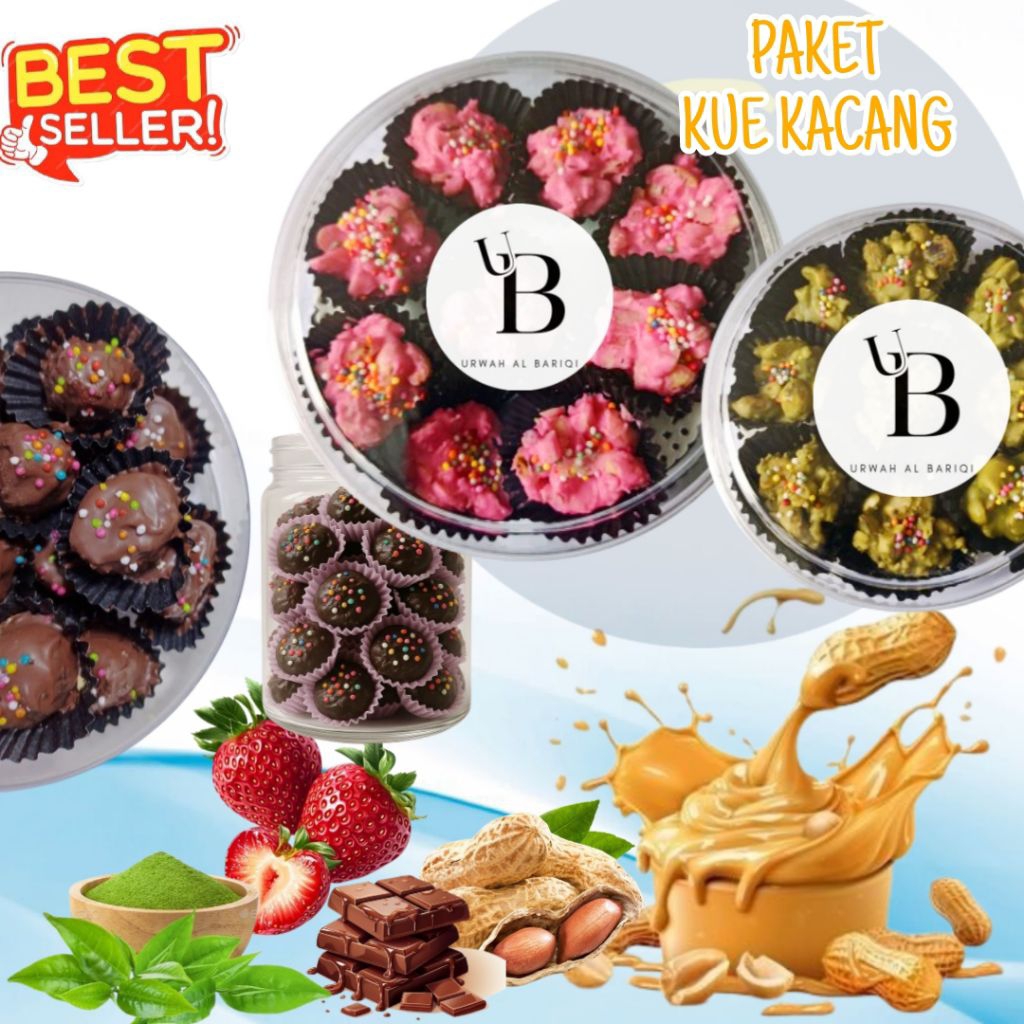 Kue Kacang Coklat Kue Kering Coklat Kacang Enak 250 Gram