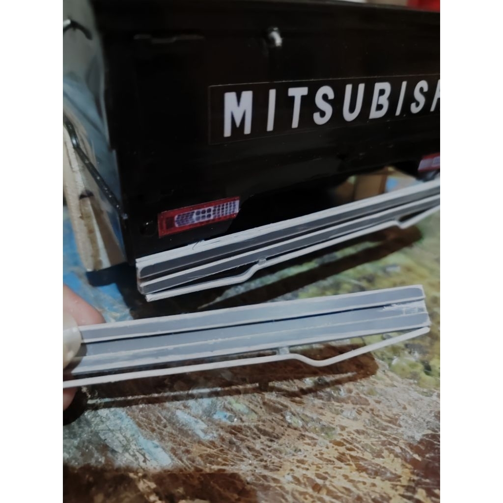 variasi bemper belakang miniatur l300, pnp