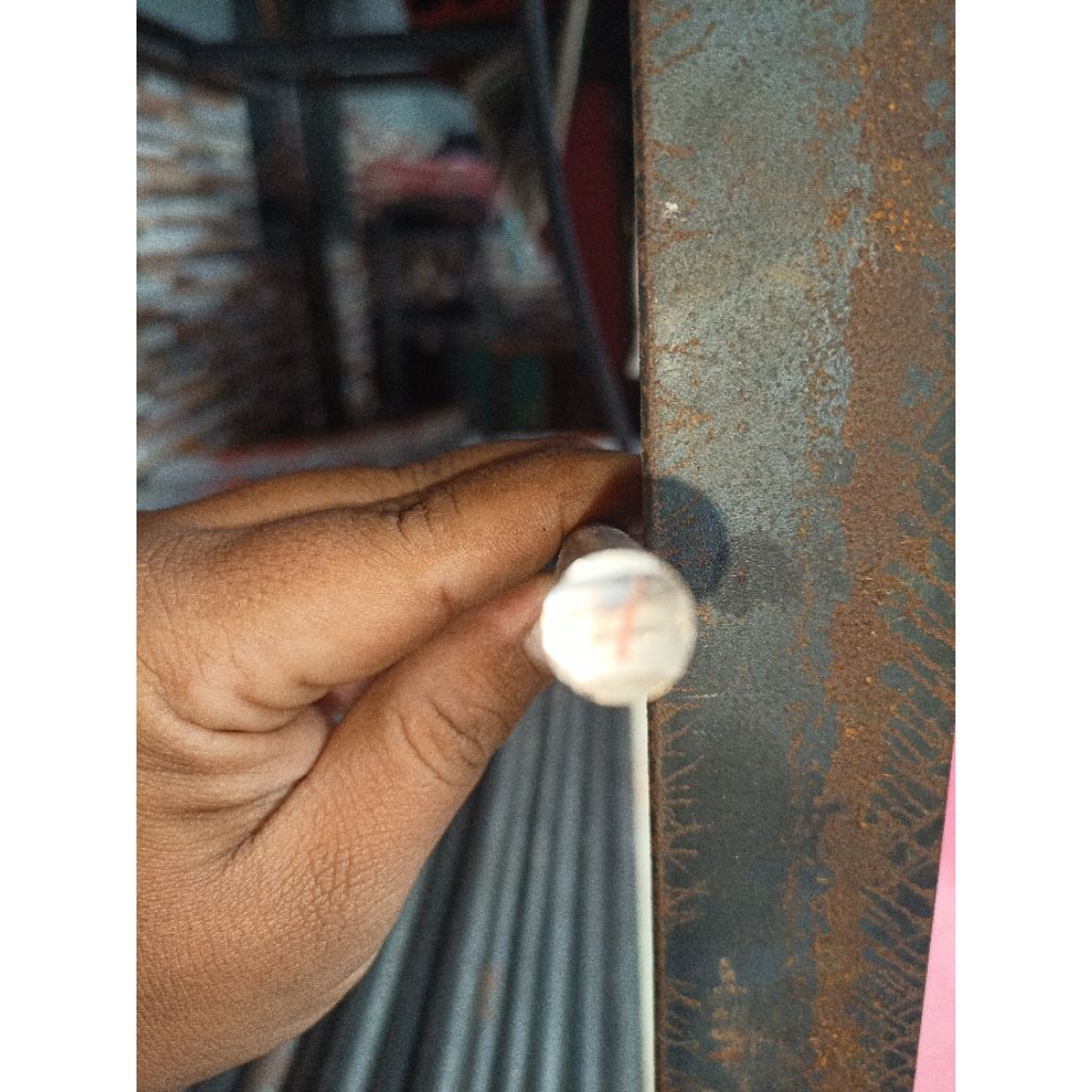 as besi bulat 8mm x 100cm