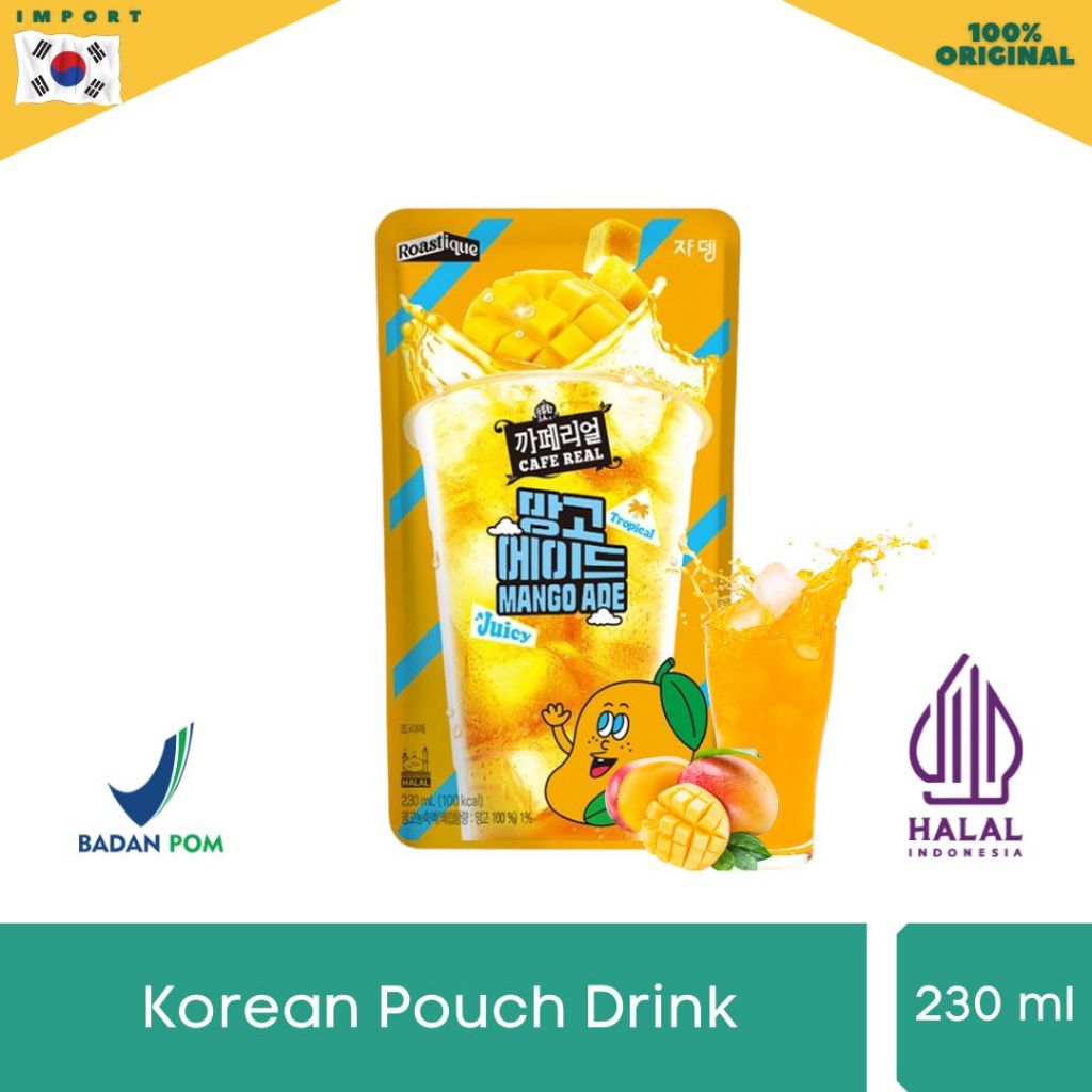 Jardin Iced  - Minuman kemasan pouch khas Korea