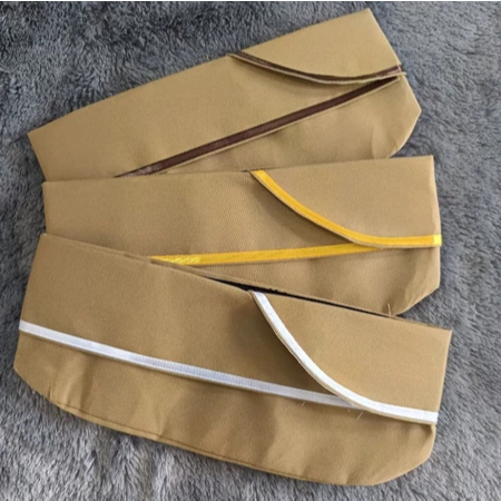 TOPI MUTZ PNS PRIA DAN WANITA Topi PNS ASN Lis Kuning, Putih, CoklatTopi Taruna Semua golongan