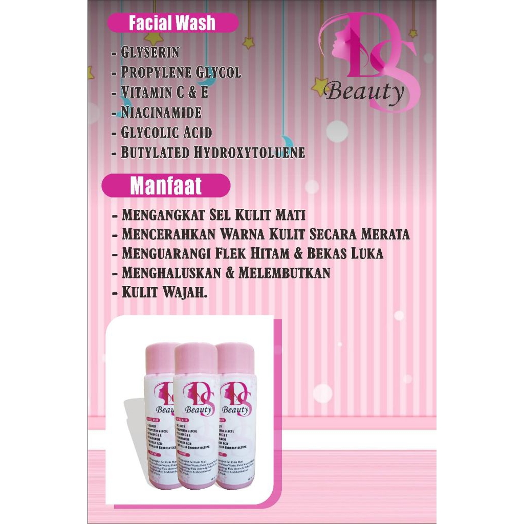 DS Beauty Facial Wash