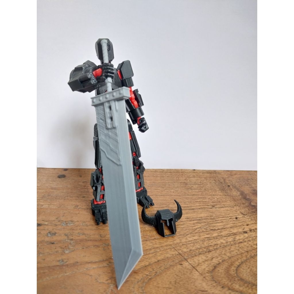 Pedang Cloud Strife Dummy 13 – Aksesoris Figure Anime