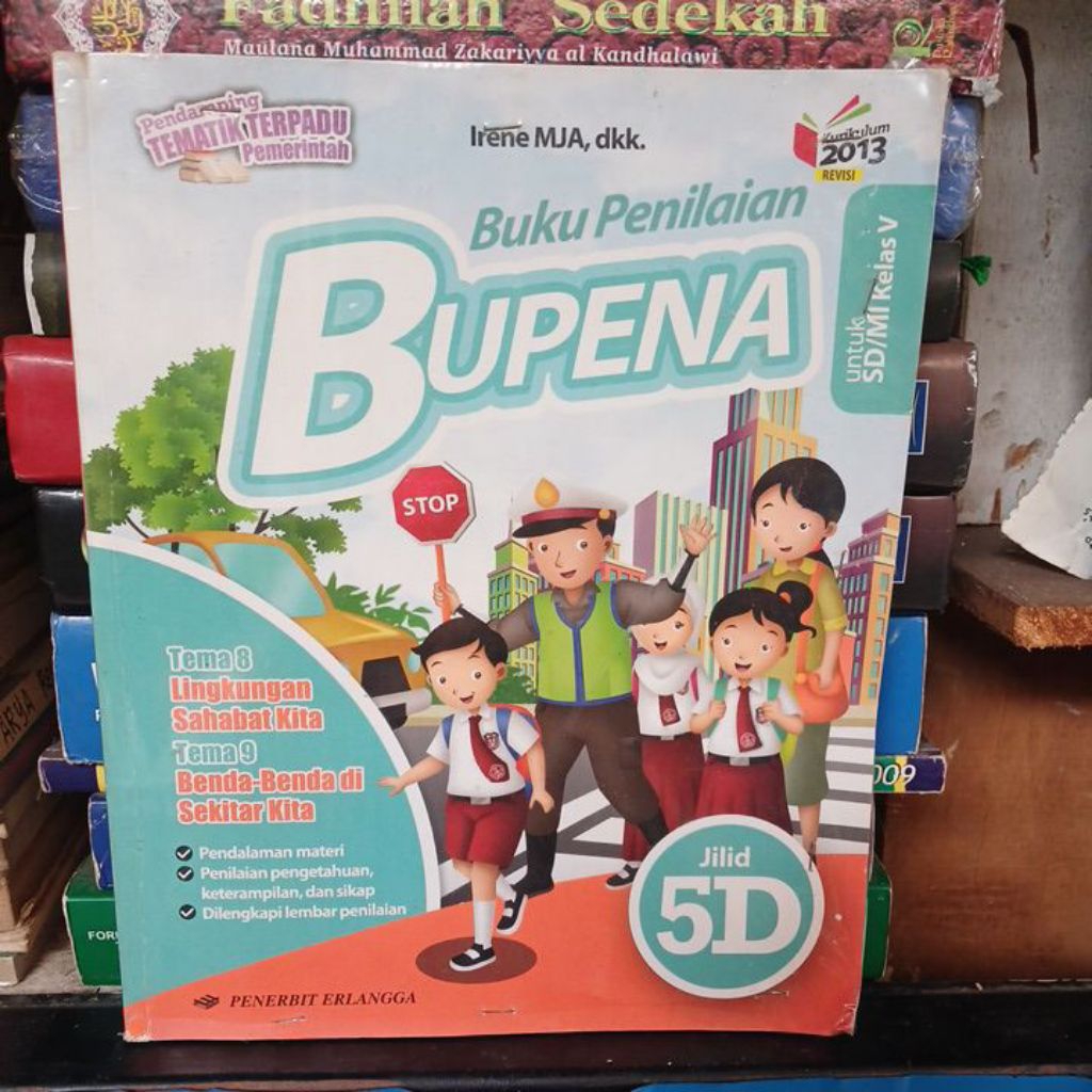 BUKU BEKAS ORIGINAL BUPENA SD KELAS V JILID 5D TAHUN 2013