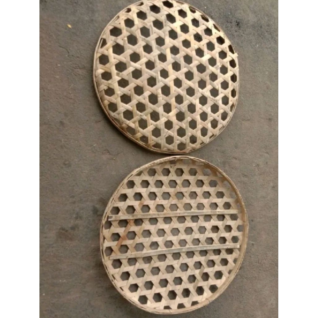 Ancak/Taktakan Anyaman Kurungan Ayam Bangkok 80x80cm Bahan Bambu Berkualitas Tinggi Halus dan Rapih