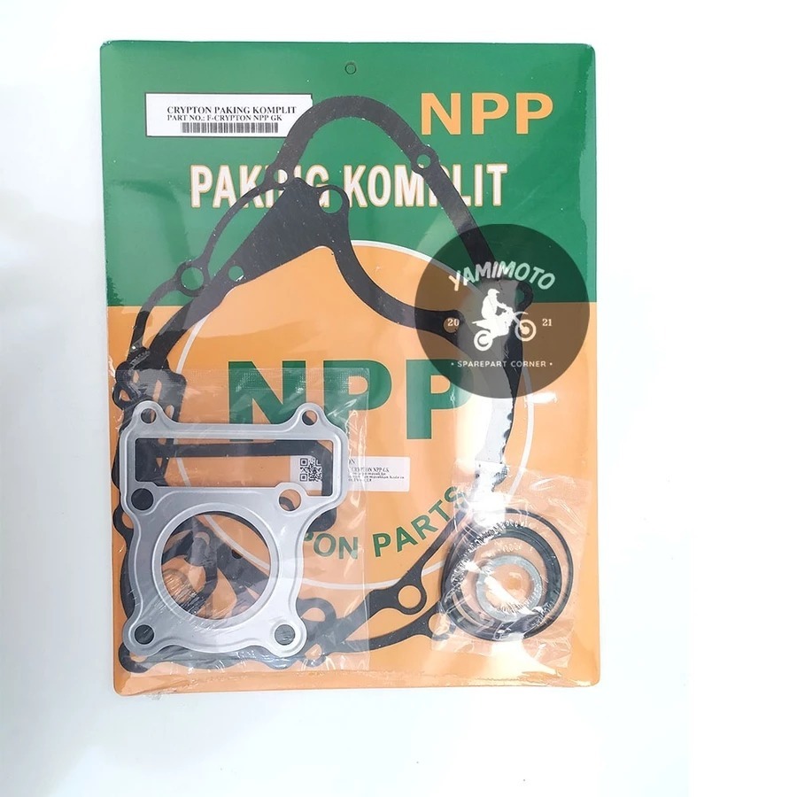 PAKING GASKET FULL SET CRYPTON / PAKING FULLSET CRYPTON NPP -BOYRENK RACING