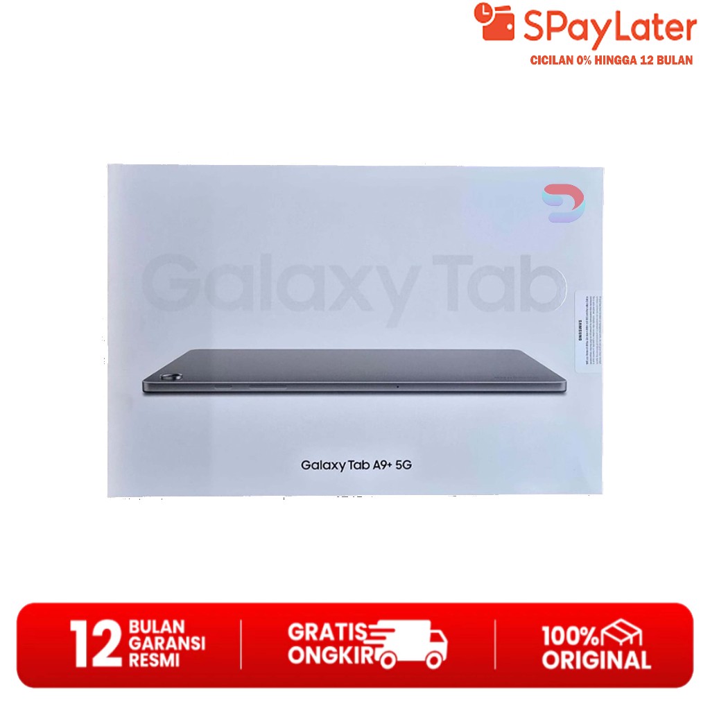Samsung Tab A9 & A9+ 4/64GB 8/128GB Tablet Samsung Original Resmi