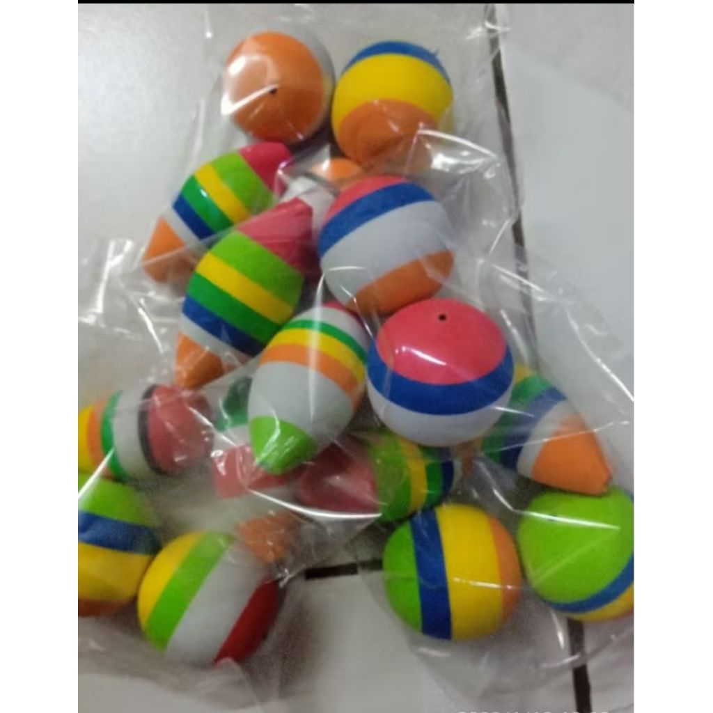 pelampung busa boomnet polos pancing/kumbul pancing besar isi 4 pcs