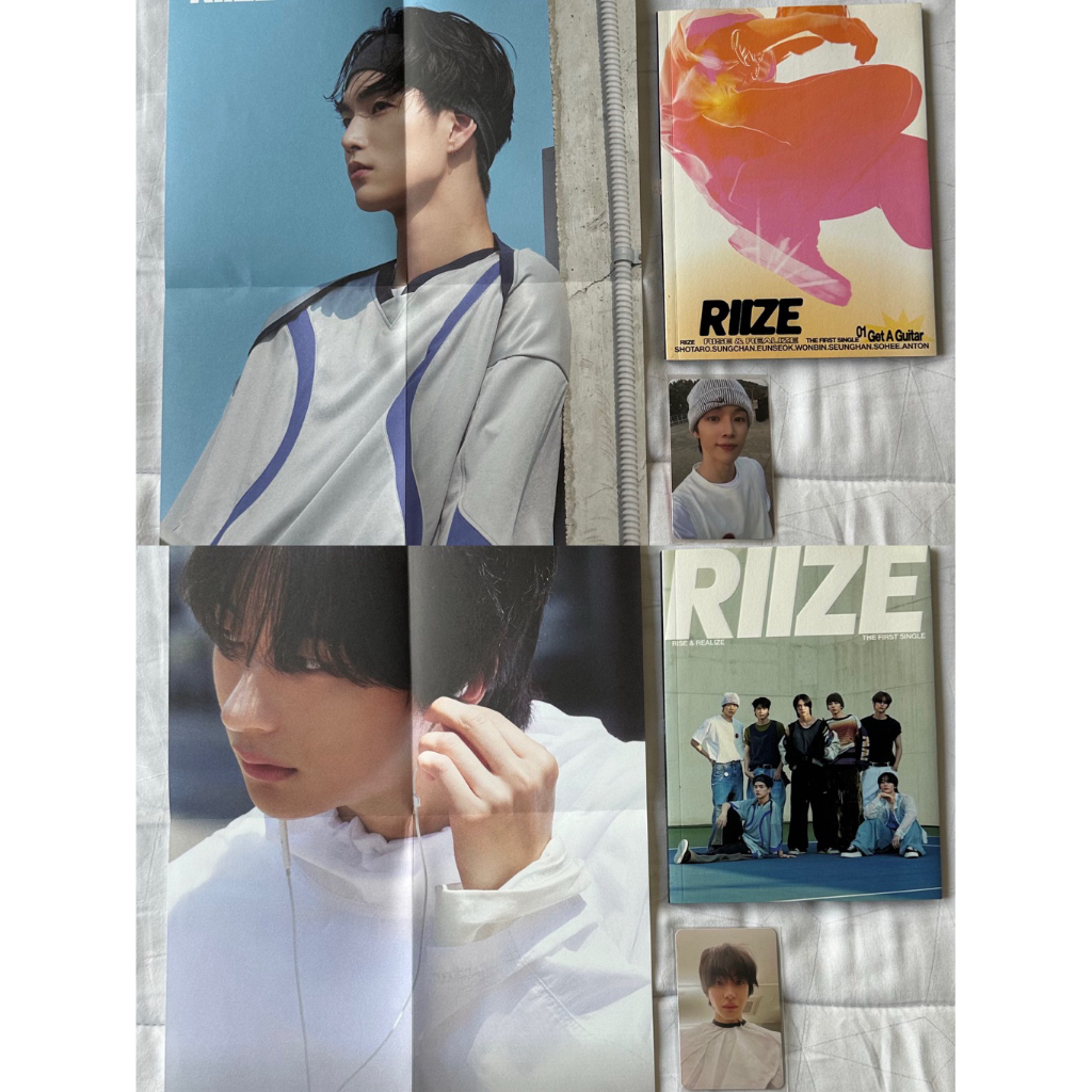 Album Riize get a guitar gag first 1st single album photobook rise realize realise ver unsealed full