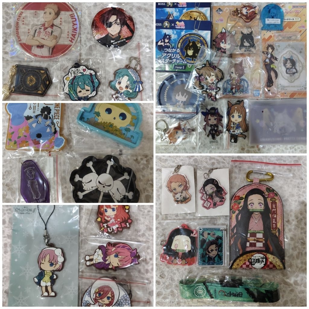 mix official merch uma musume wind breaker jujutsu demon slayer one piece hatsune miku gotoubun maho