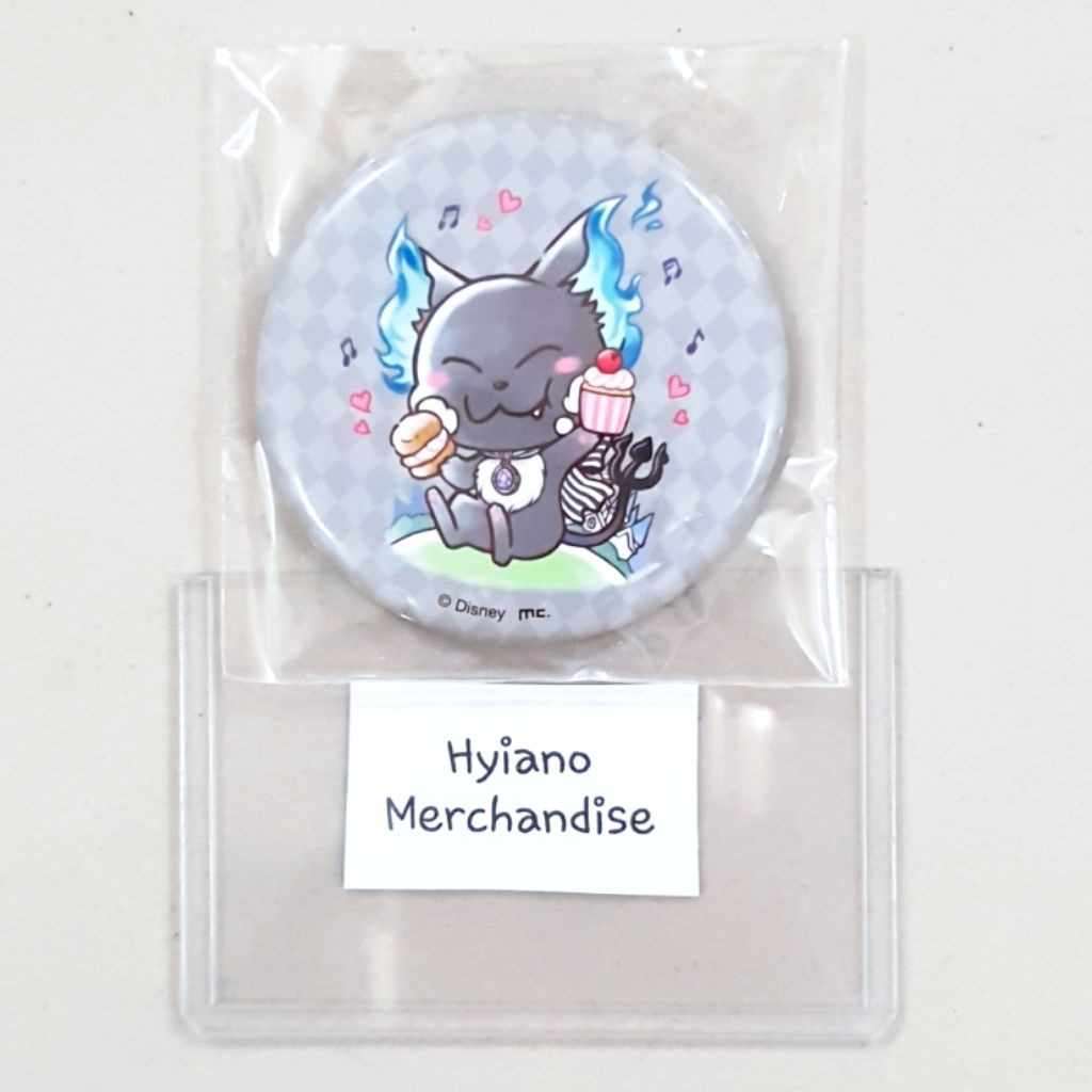 Twisted Wonderland Have Fun Chibi Can Badge Grim