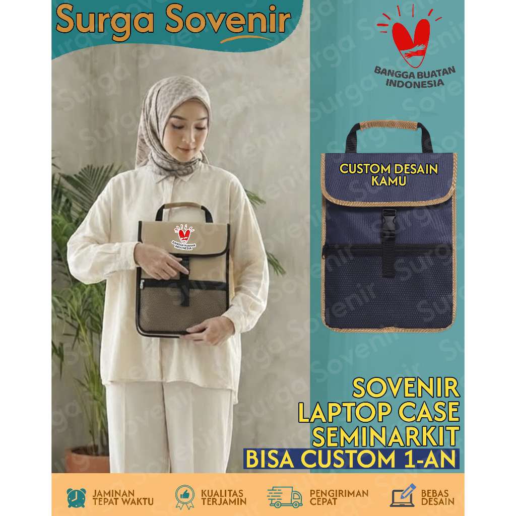 Tas Laptop Polos-Tas Laptop Seminar-Sovenir Tas Laptop-Tas Tablet-Custom Sablon