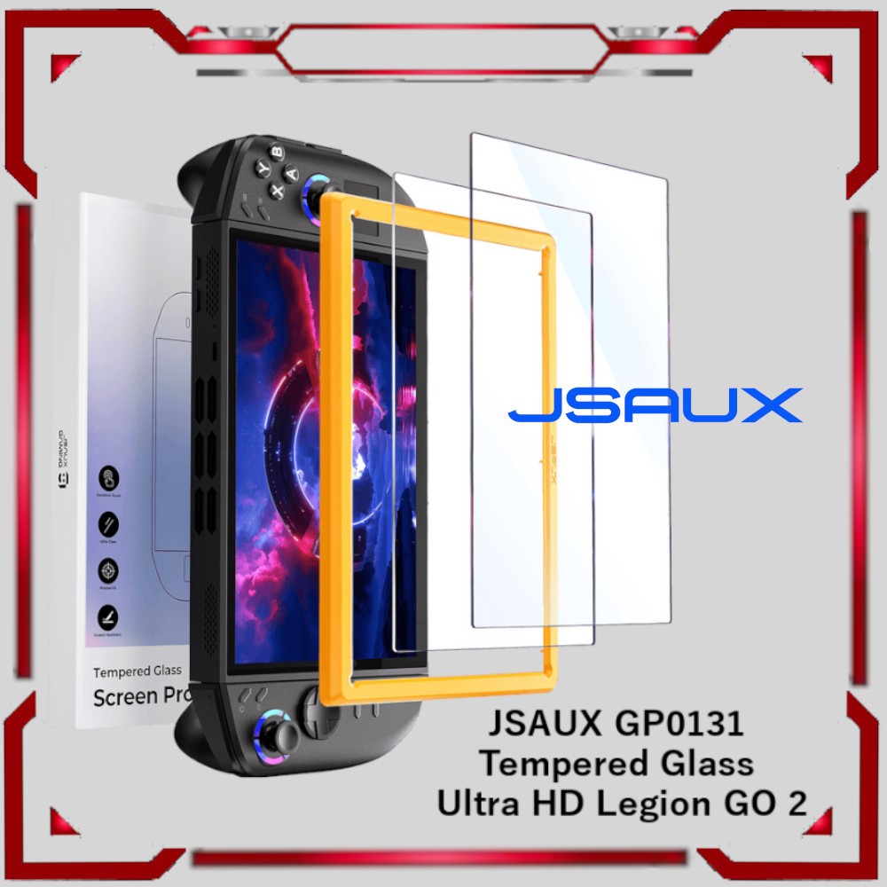 JSAUX GP0131 Ultra HD Clarity Screen Protector Legion GO 2 Tempered Glass Legion GO 2