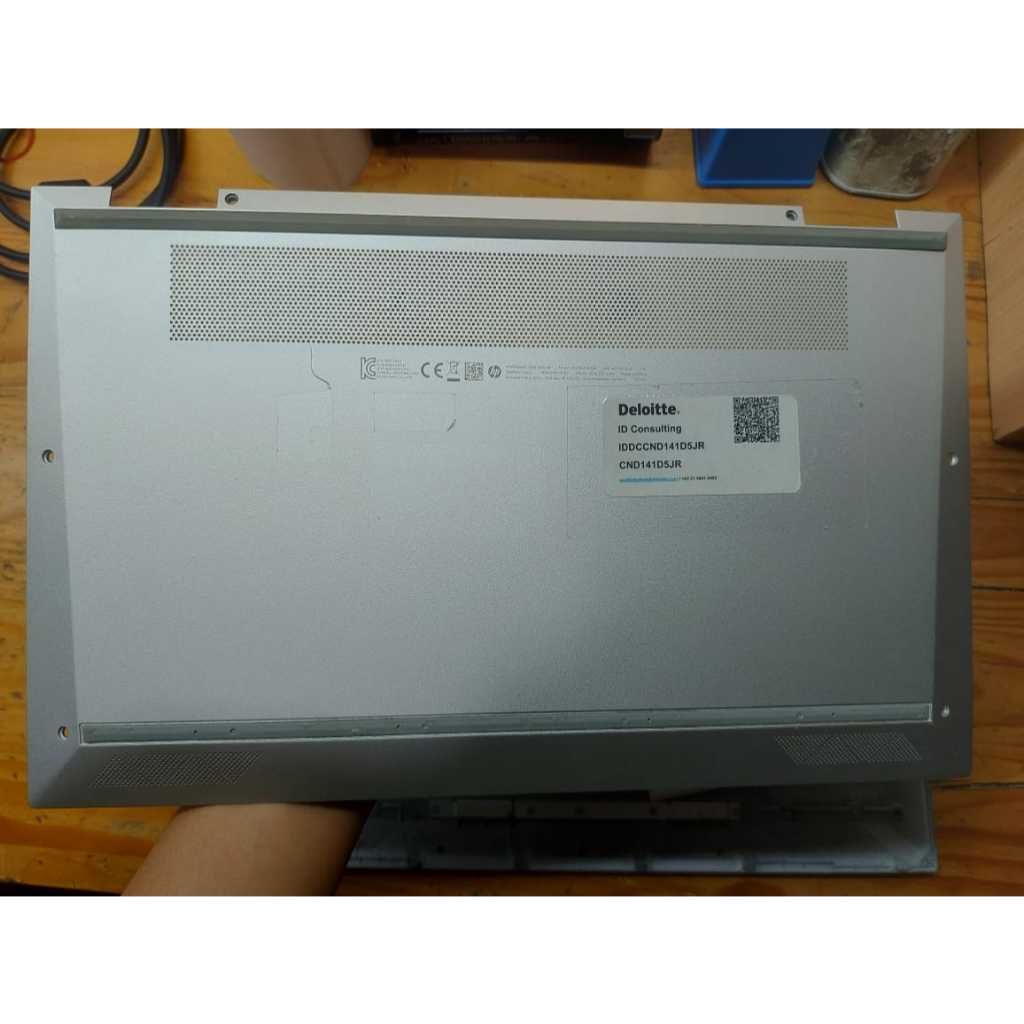 Bottom Case Casing Bawah Laptop HP Elitebook X360 1030 G8 13.3 INCH Second Original Silver minus Kar