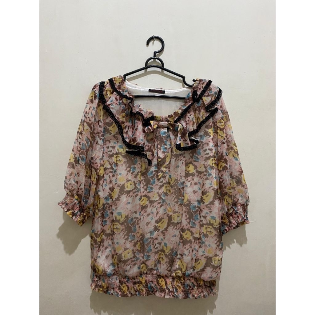 Atasan wanita Cavalier size fit xl no minus