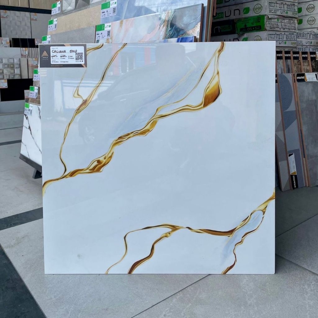 Granite 60x60 Arna Caliana Gold | Glazed Polish