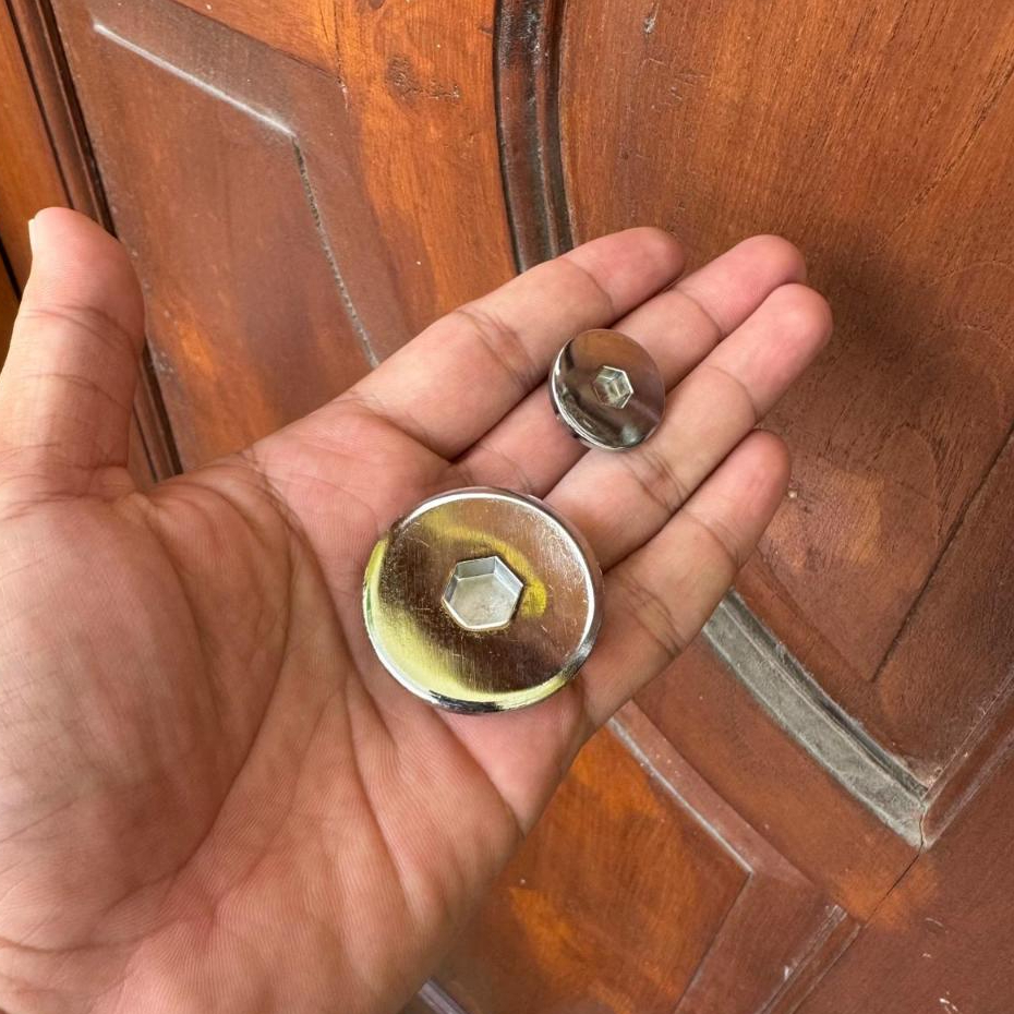 BAUT TUTUP MAGNET MAHNET KALTER KIRI MP GL CB TIGER BEBEK KIRANA PRIMA LEGENDA CROME KROM AHM ORIGIN