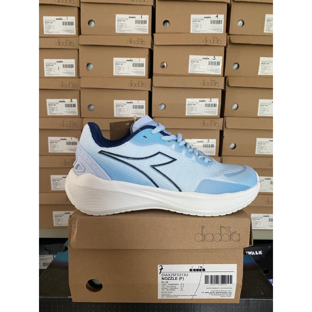 Diadora Nozzle Blue Women Shoes Original