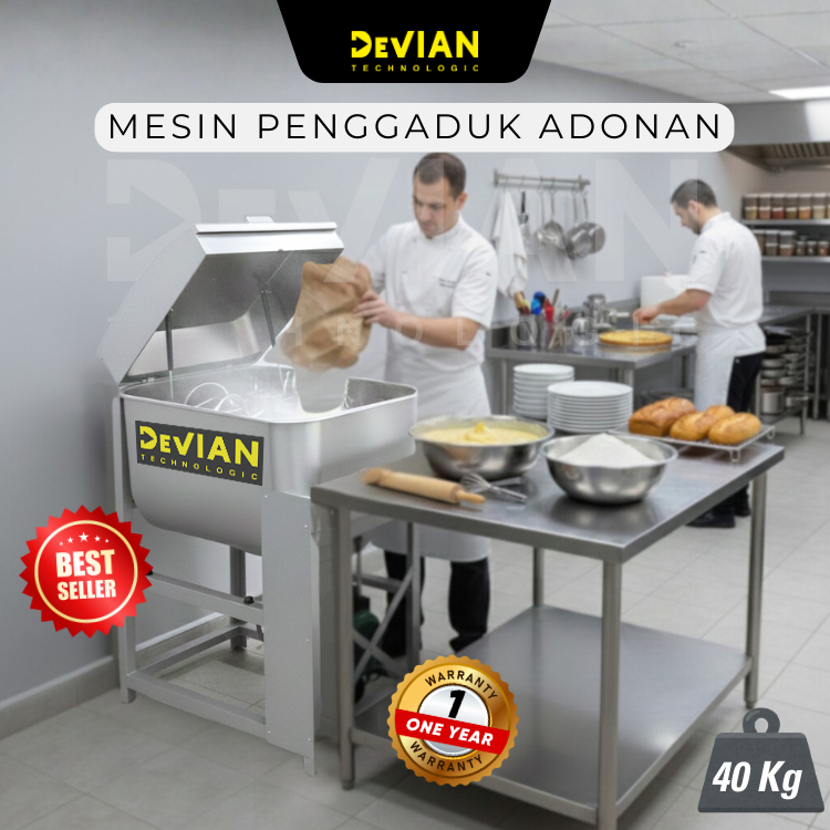Mesin Mixer Adonan Dimsum Waffle Cireng Roti Goreng Donat Profesional Kapasitas JUMBO Untuk Usaha Ba
