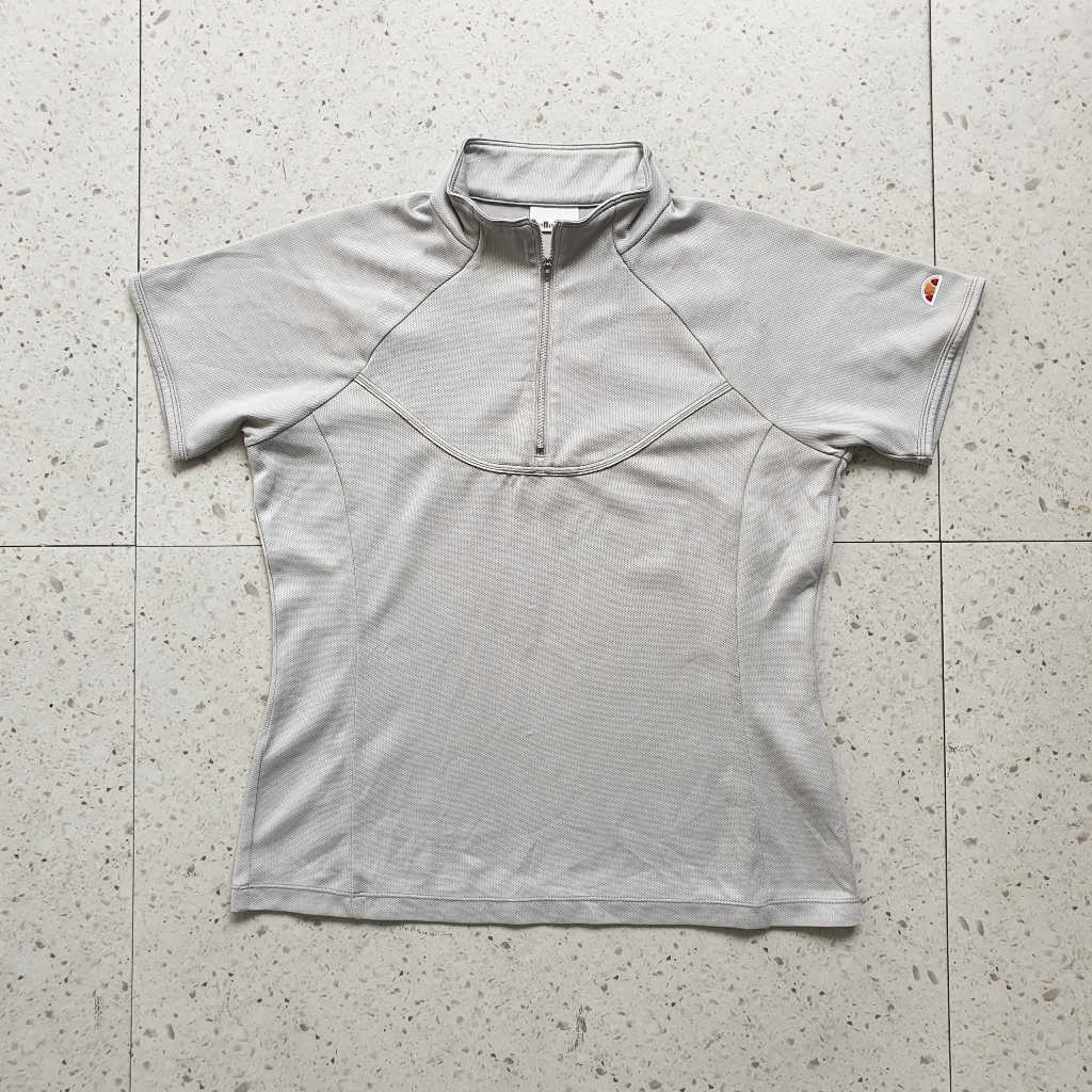 Baju Kaos Turtleneck Wanita Anak Ellesse / Size S - LD 44 cm / Bekas - Second - Preloved