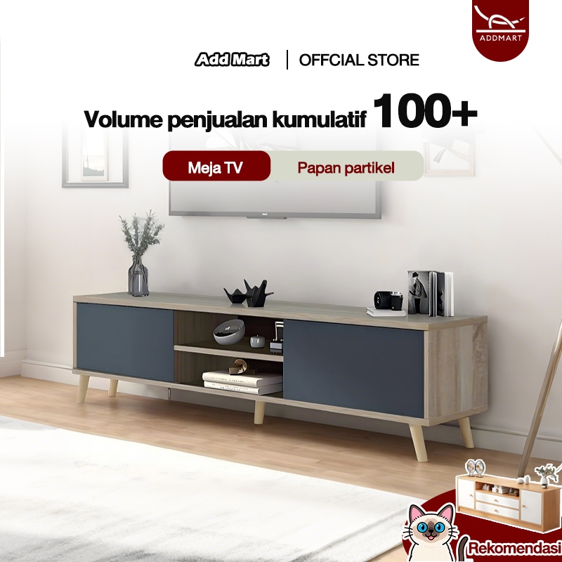 Rak TV Dinding Minimalis Meja TV Tempel Rak TV Modern Lemari TV Multifungsi