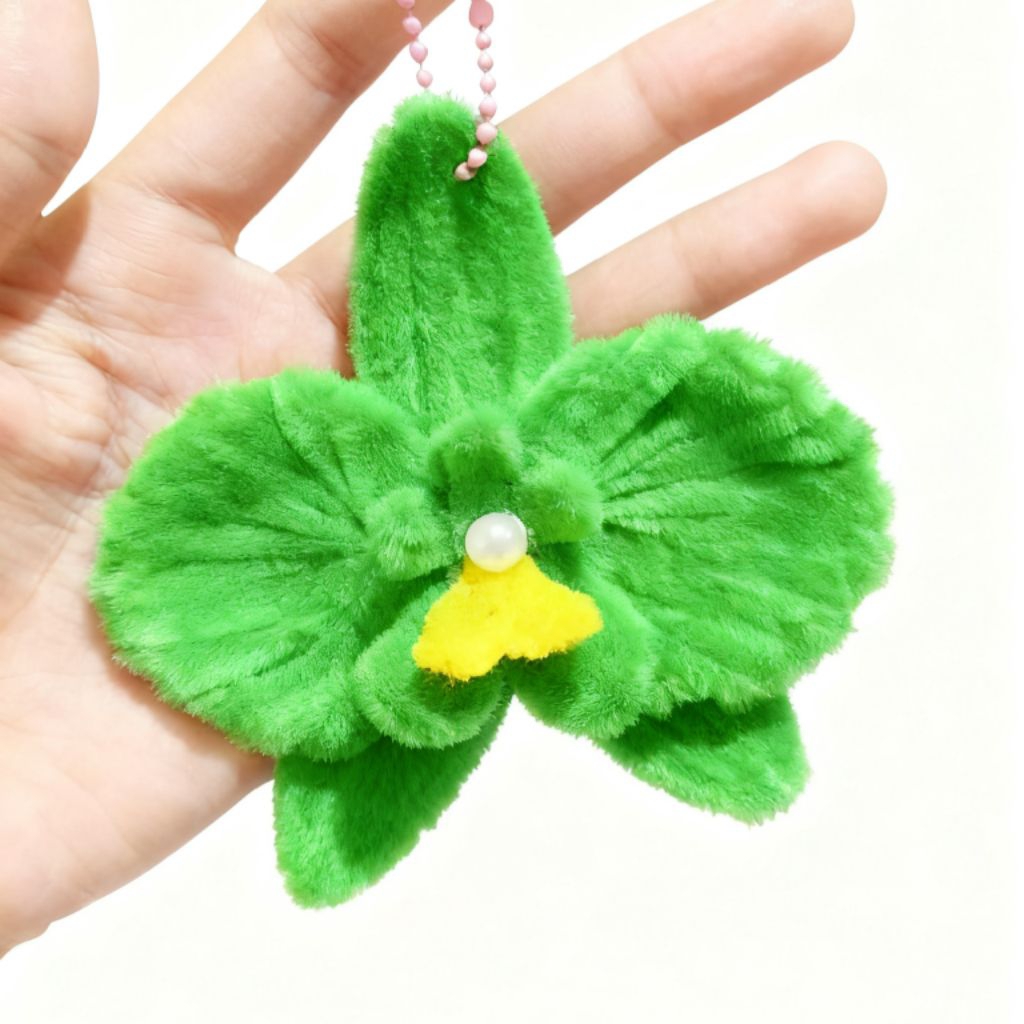 GANTUNGAN ORCHID KAWAT BULU/gantungan kawat bulu anggrek