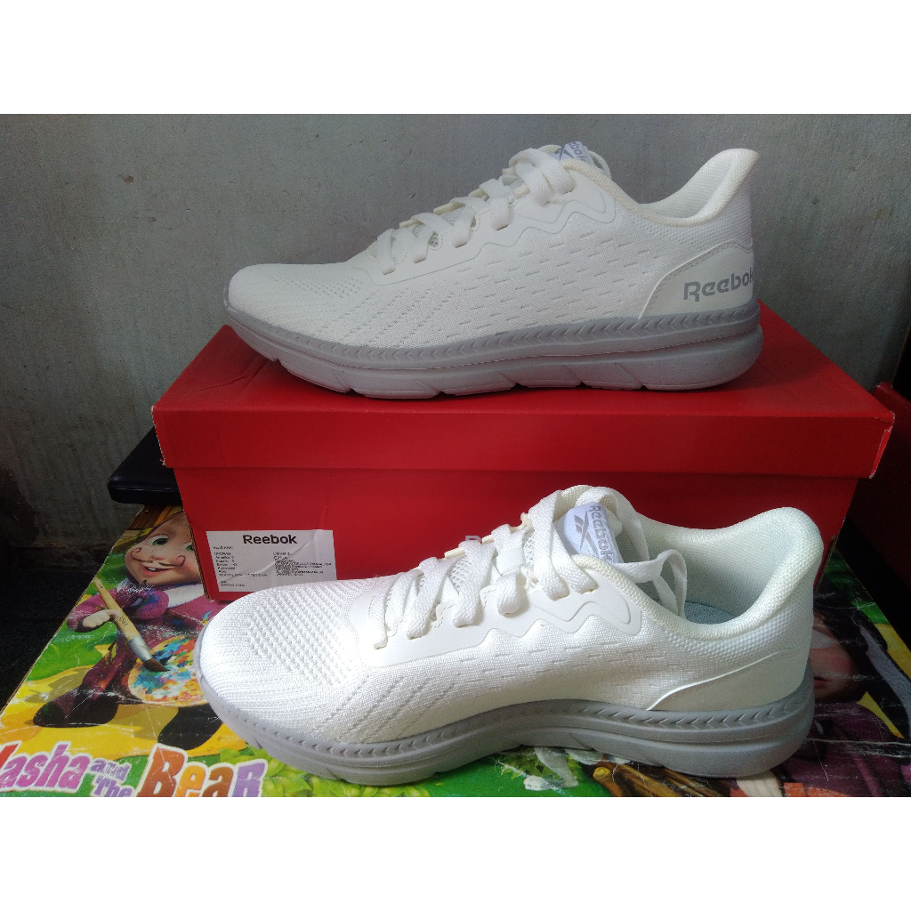 Sneaker Reebok Quick Jogger White Grey Original