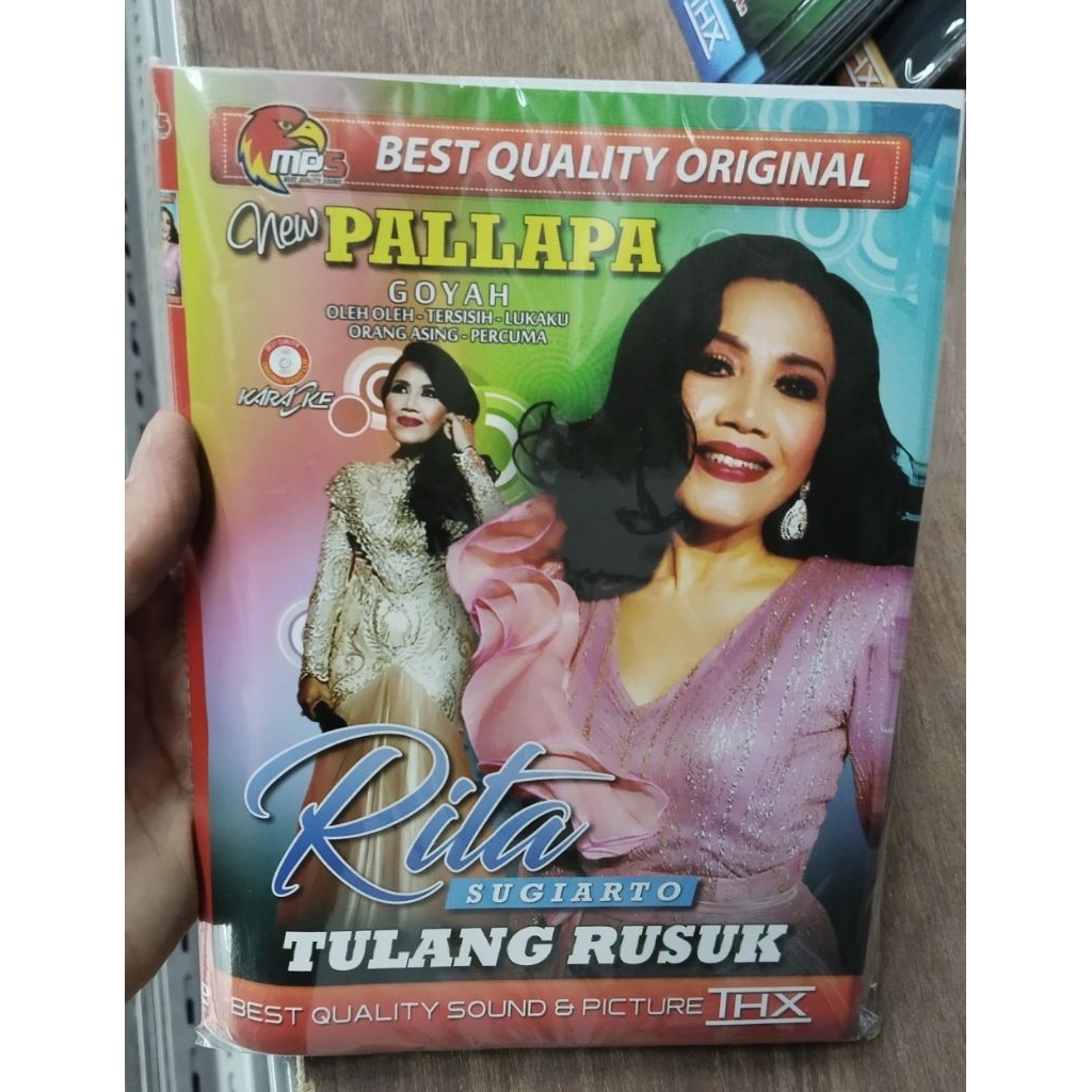 Kaset Mp5 lagu Palapa Rita sugiarto ( Goyah)