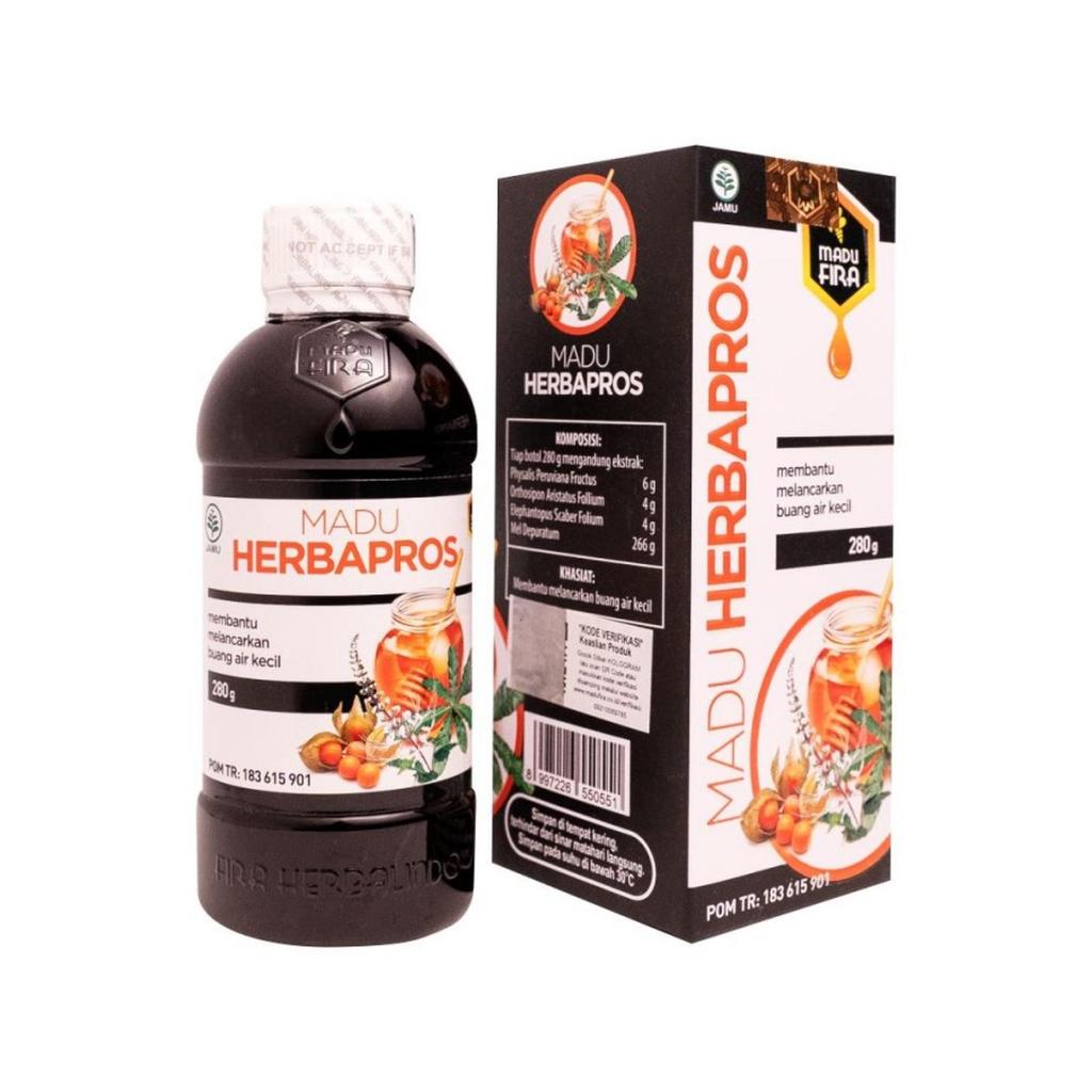 Madu Herbapros Obat Herbal Prostat Ampuh BPOM kumis kucing