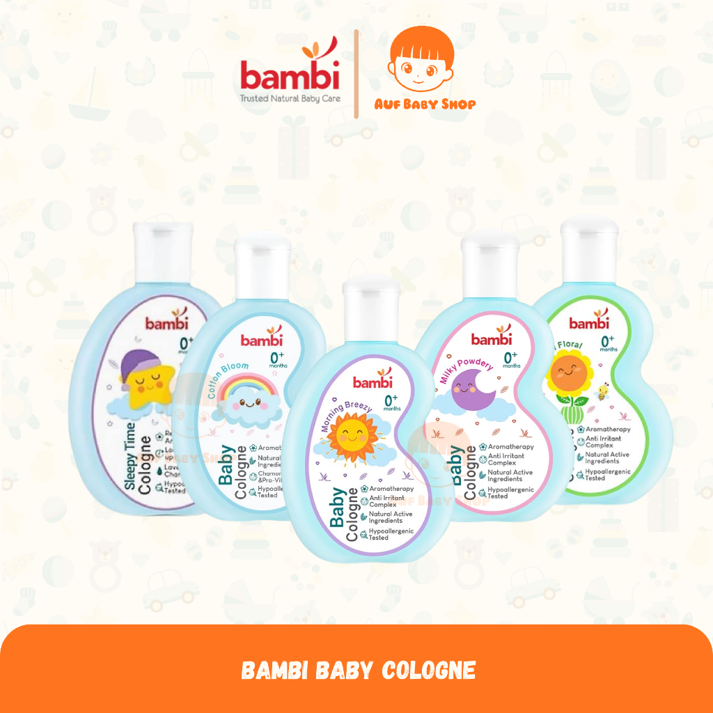 Bambi Baby Cologne 100ml | Parfume Bayi