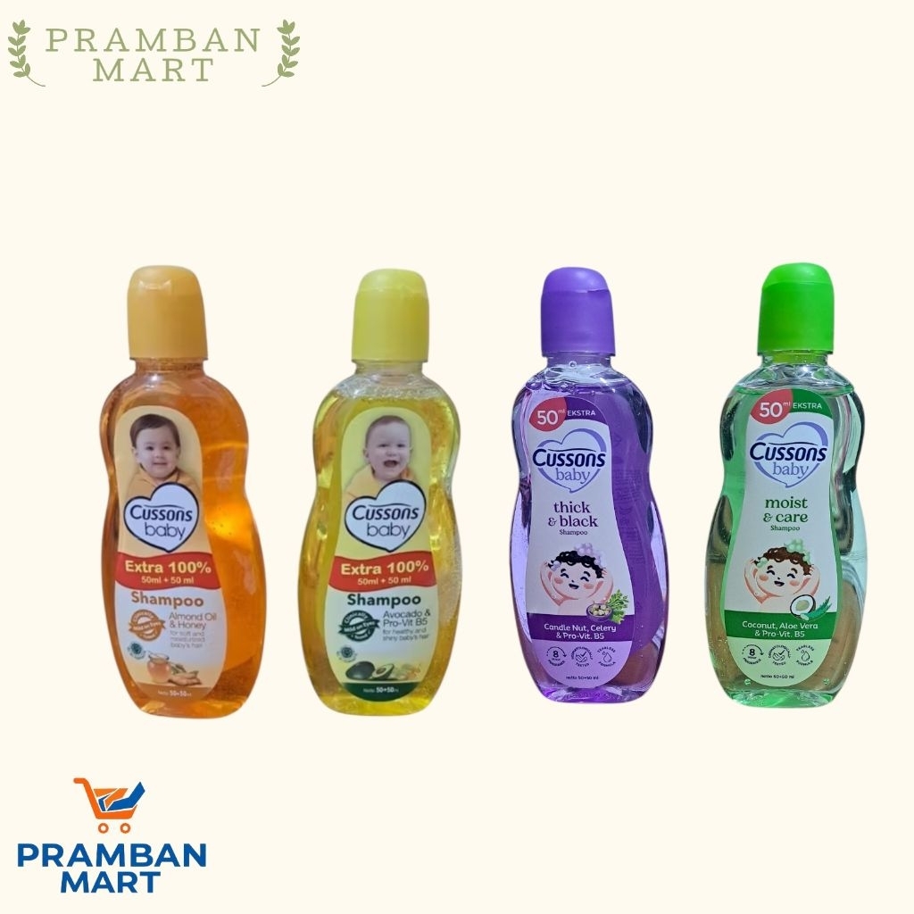 CUSSONS BABY Shampoo 50ml FREE 50ml | cussons baby shampoo 50+50