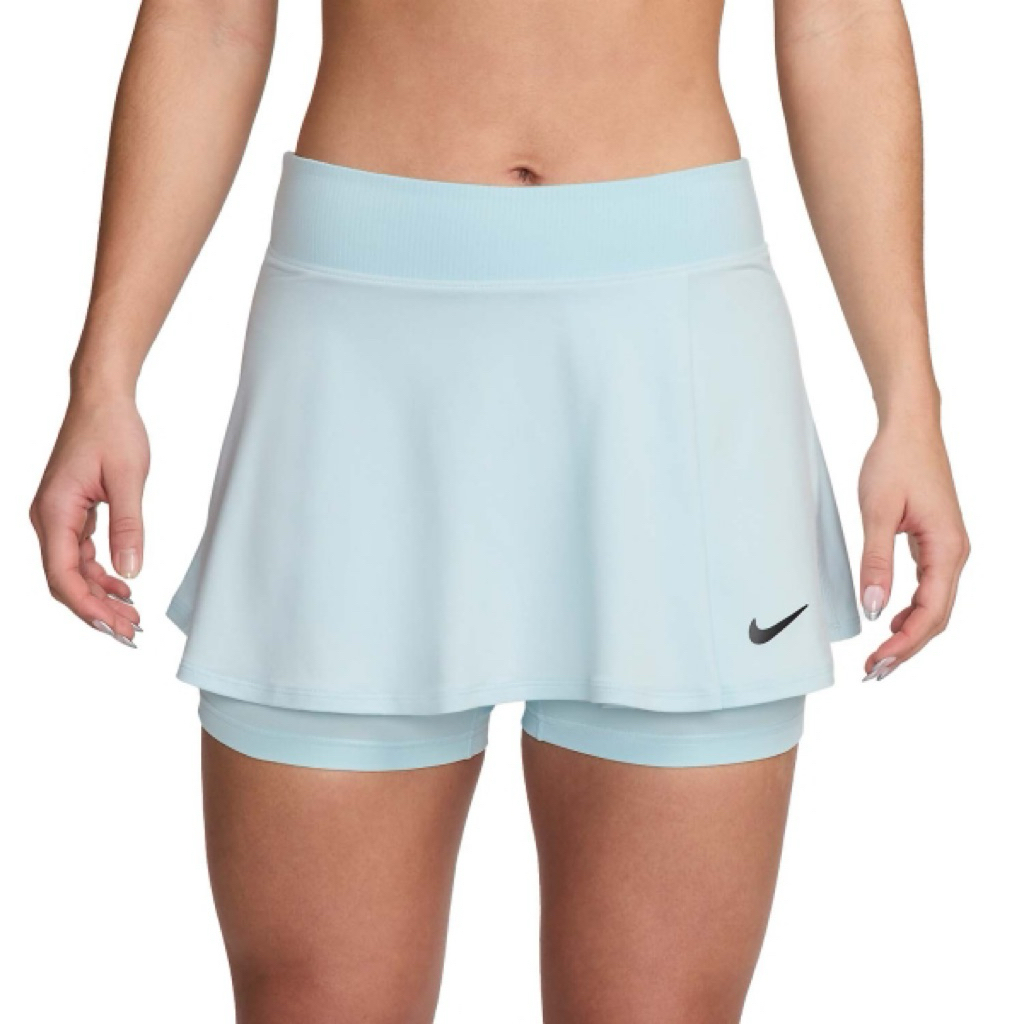 Nike Victory Flouncy Skirt in Blue Size L - Skirt Tennis Womens Rok Tenis Wanita Skort Tennis Ladies