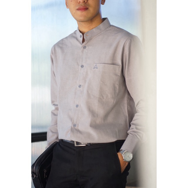 AEH KEMKO • Dust Grey • Kemeja Koko Habib Ahmad Ahadar