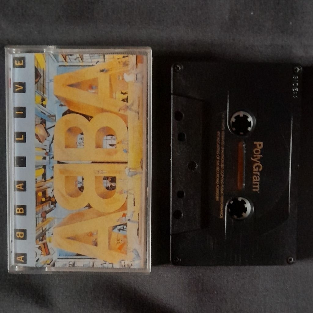 Kaset ABBA - Live (1986 Album)