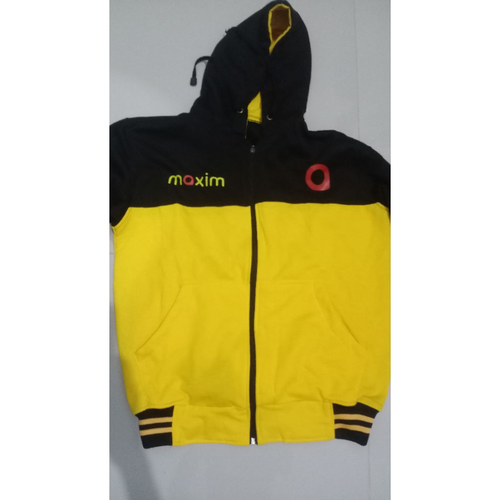 jaket ojek halus lembut kain