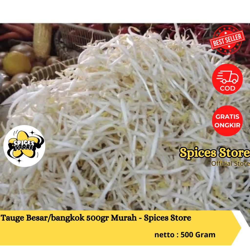 Tauge Besar/bangkok 500gr Pilihan Sehat Tauge Murah - Spices Store