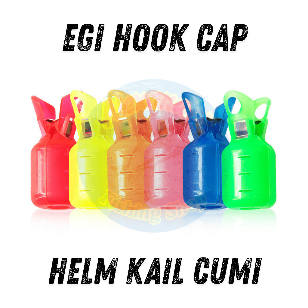 Egi Hook Cap | Helm Cumi | Penutup Kail Cumi | Pelindung Ruit Egi