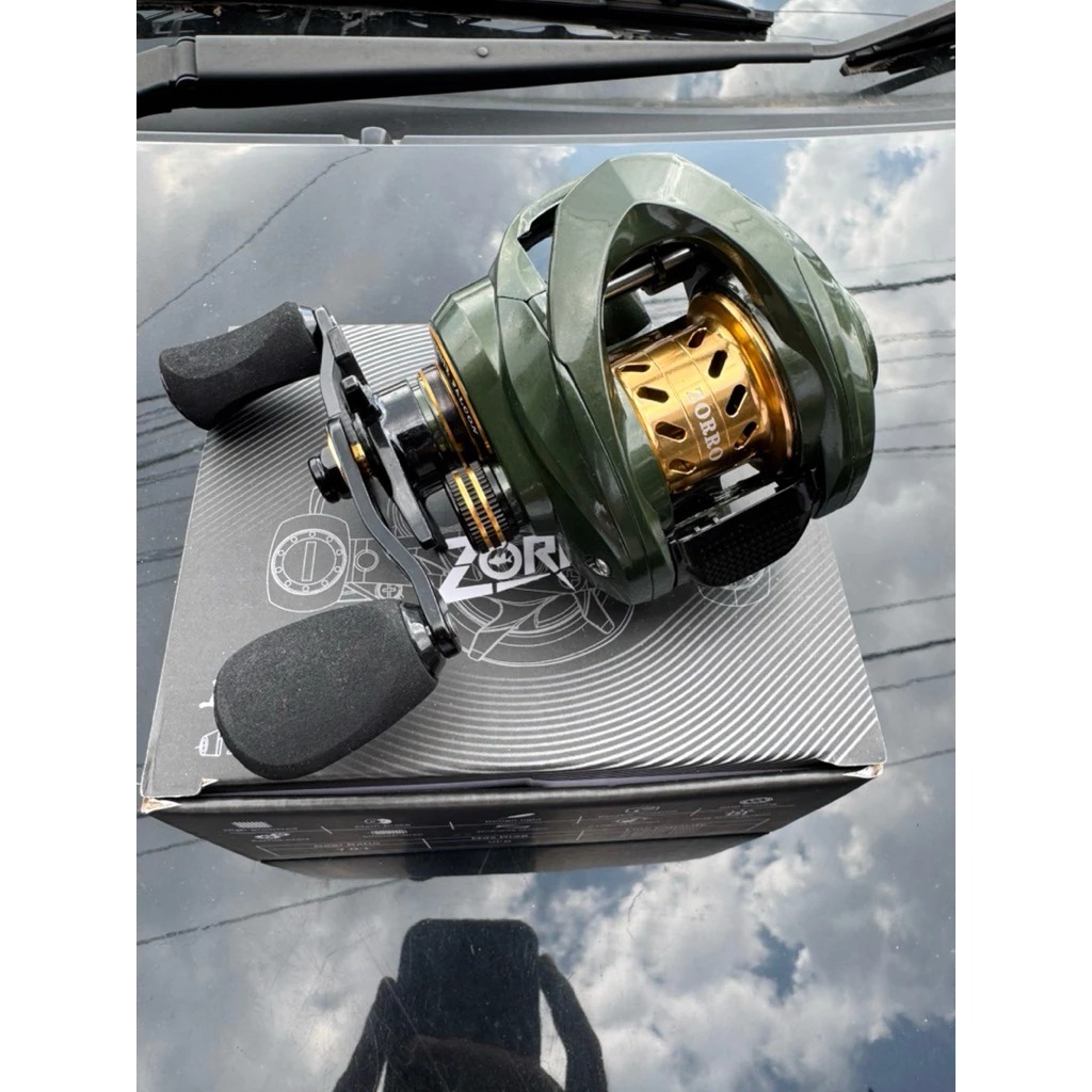 reel bc zorro navi drag clicker shallow spool